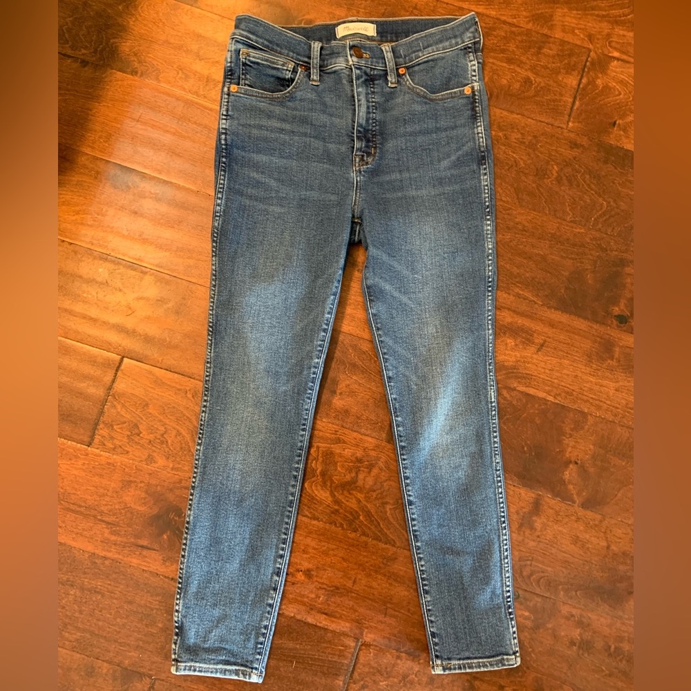 Madewell 10” High Rise Skinny 28 P. Jeans